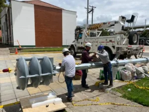 Montaje Poste Inteligente