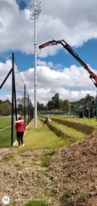 Poste Iluminación Estadio